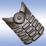 Русифицированная клавиатура для Motorola C155 Grey