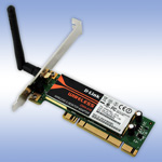 Беспроводной WiFi адаптер D-Link DWA-510 - PCI